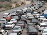 ترافیک سنگین در جاده‌های شمال کشور و مسیرهای منتهی به مشهد