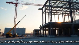 صنعت و ساخت‌وساز در پیوند با رسانه و روابط‌عمومی: راهکارهای اجرایی و بومی
