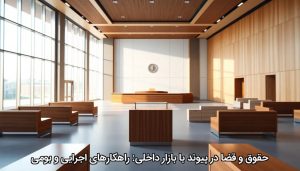 حقوق و قضا در پیوند با بازار داخلی: راهکارهای اجرایی و بومی