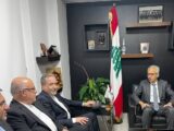 دیدار وزیر خارجه با وزیر اقتصاد لبنان