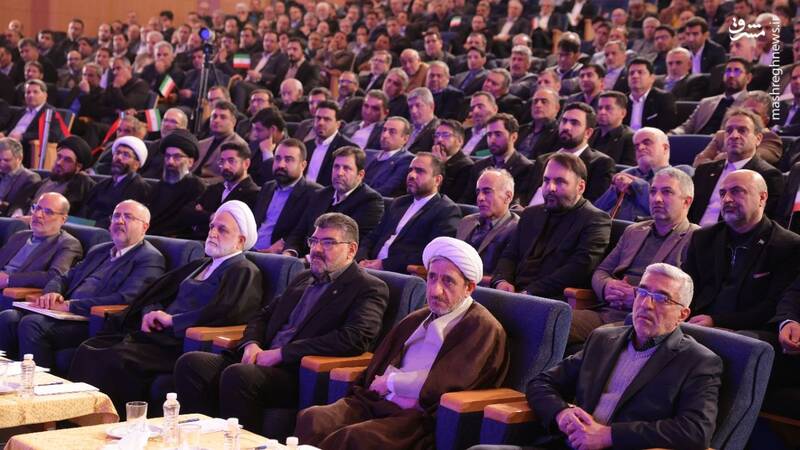 عکس/ حضور رئیس عدلیه در همایش سالانه مرکز وکلا و کارشناسان قوه قضائیه