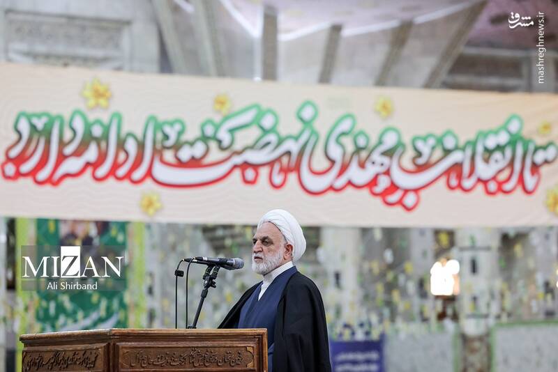 عکس/ حضور رئیس و مسئولان عالی قضایی در حرم امام خمینی(ره)