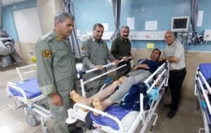 حال عمومی محیط بانان حادثه حمله یک قلاده خرس مساعد است