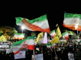 حضور مردم تبریز در چهارراه آبرسان و میدان ساعت