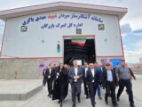 سامانه پیشرفته ایکس‌ری کامیونی شهید باکری در مرز بازرگان افتتاح شد