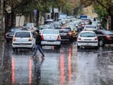 هشدار جدی به پایتخت نشینان/ لغزندگی بیشتر خیابان‌های تهران در پی بارش باران