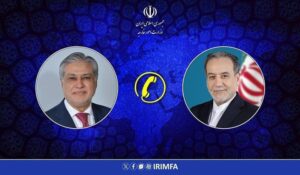 گفتگوی تلفنی وزرای امور خارجه جمهوری اسلامی ایران و پاکستان 