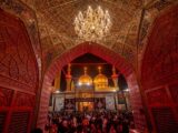 برگزاری مراسم عزاداری سالروز شهادت امام جواد (ع) در کاظمین+ تصاویر