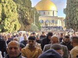 برگزاری نماز عید قربان در مسجد الاقصی با حضور ۱۴۰ هزار فلسطینی