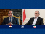 تأکید روسای جمهور ایران و مصر بر راهکارهای دیپلماتیک حل و فصل مسائل