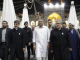 تشرف وزیر کشور پاکستان به حرم مطهر امام رضا(ع)