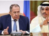 تماس تلفنی وزیر خارجه قطر با لاوروف درمورد وضعیت تنگه هرمز