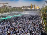 حضور گسترده زائران در کربلای معلی همزمان با روز عرفه و عید قربان