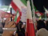رامیانی‌ها زیر باران؛ تداوم حضور مردم در شب‌های همدلی