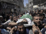 شهادت چند فلسطینی درحملات گسترده صهیونیستها به نوار غزه