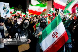 قرائت دعای عظم البلا در تجمع مردم قم