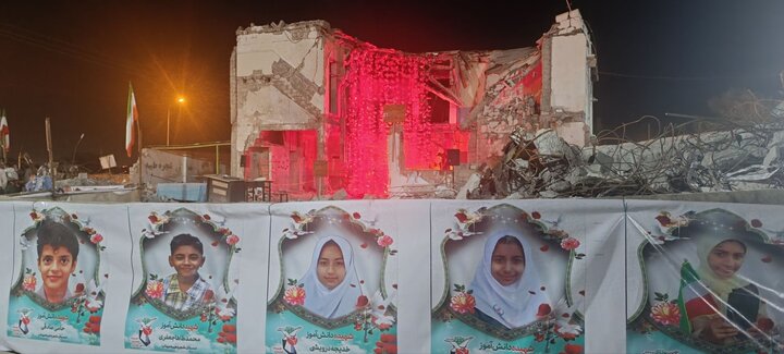 مدرسه‌ای رو به آسمان؛ شهدای میناب نباید فراموش شوند