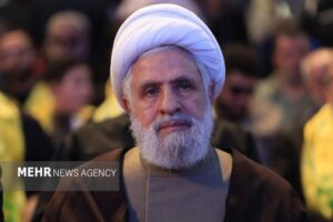 نعیم قاسم: هرگز میدان را ترک نمی‌کنیم؛ هزینه مقاومت کمتر از تسلیم است