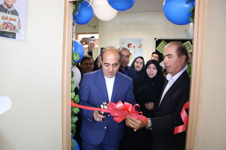 یاد شهید ماکان در اتاق سلامت مدرسه تبریز