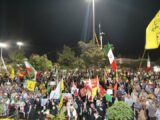 حضور پرشور مردم کردکوی در تجمع شبانه