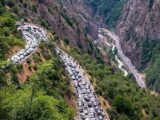 وضعیت ترافیکی محورهای کندوان و هراز