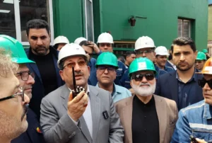 بازگشت دوباره فولاد خوزستان به مدار تولید / وزیر صمت: بازگشت به تولید، گامی برای خودکفایی