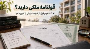 قولنامه ملکی و بررسی نکات مهم پیش از خرید، فروش یا طرح دعوا